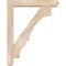 Ekena Millwork Balboa Craftsman Smooth Bracket w/ Offset Brace, Douglas Fir, 5 1/2"W x 30"D x 38"H BKT0604X30X38BOA04SDF - alternate 2